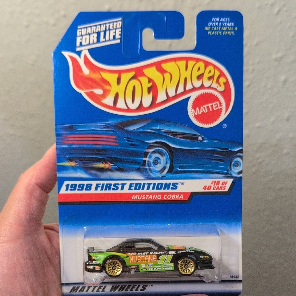 Hot Wheels 1998 First Editions Mustang Cobra